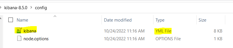 Setting up Kibana - systems limited